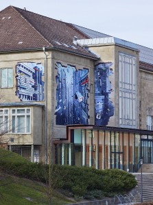 Kunsthalle zu Kiel, "playing future", 2015 Pierre Delavie "Vertical Dream", 2015, © Pierre Delavie, Foto: Helmut Kunde