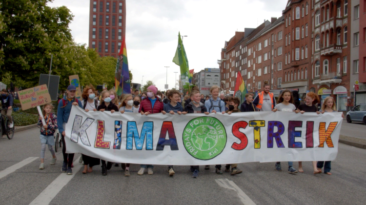 The climate strike organized by Fridays for Future (Photo: Deividas Kubikis)