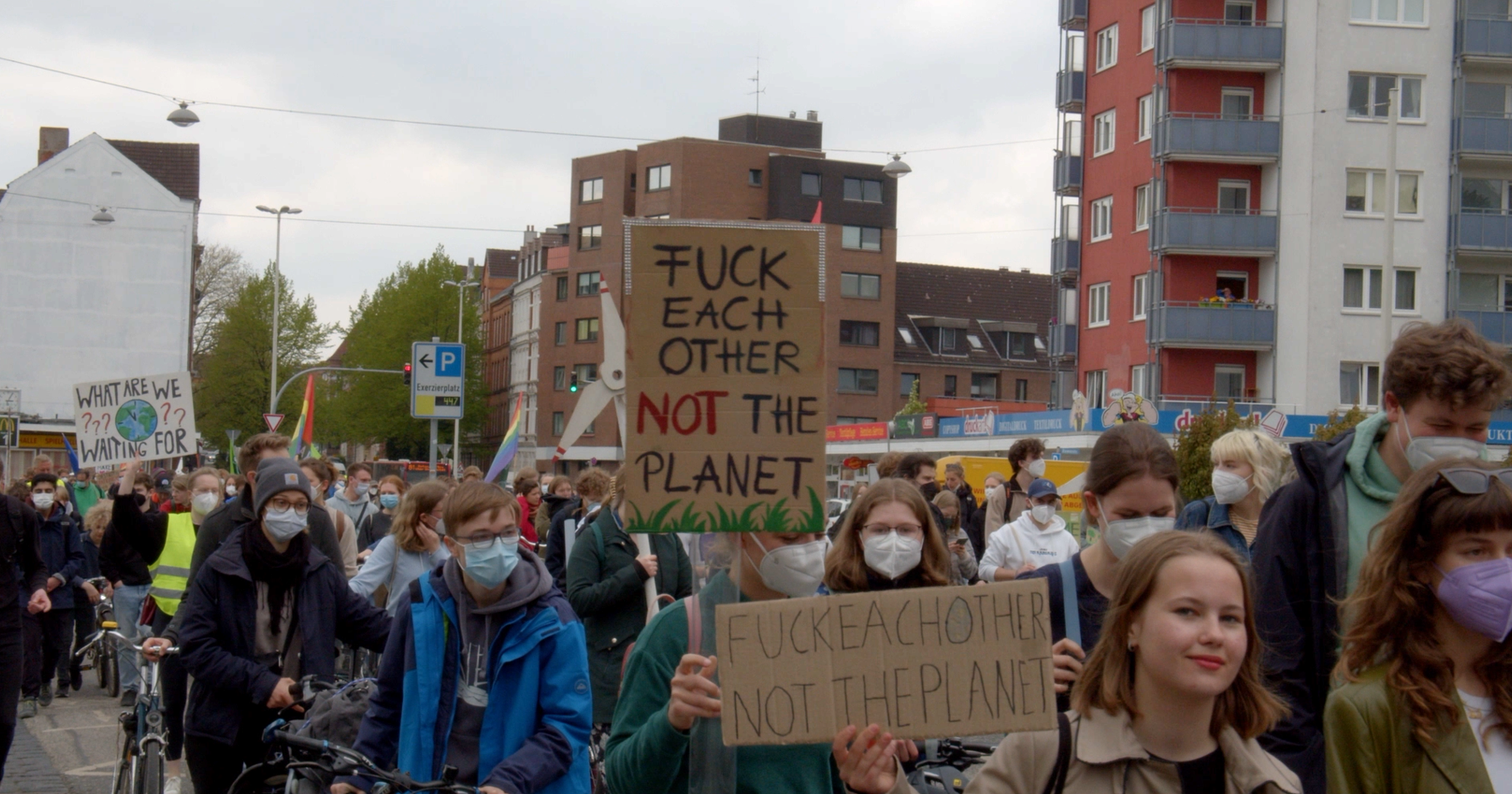 The climate strike (Photo: Deividas Kubikis)