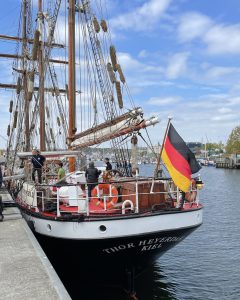 The traditional sailing ship Thor Heyerdahl