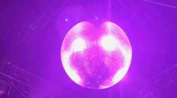 Picture of a discoball (Picture: Amelie Grimm)