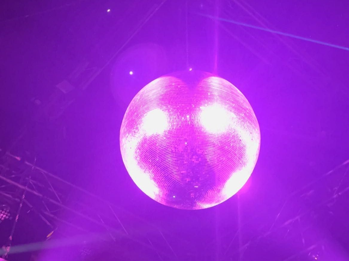 Picture of a discoball (Picture: Amelie Grimm)