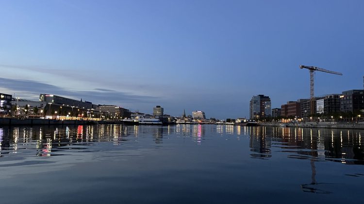 Kiel Hörn in the evening (photo by Adele Ryliskyte)