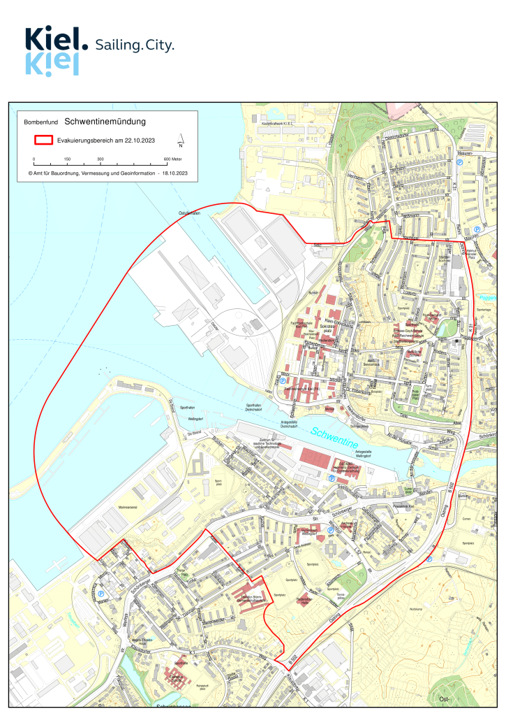 Evacuation zone map_Kiel