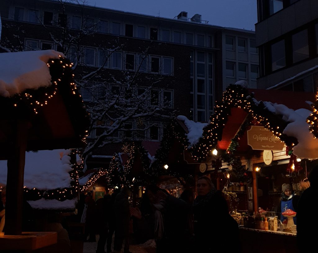 Christmas market in Kiel. Photo by Gabriele Staskeviciute